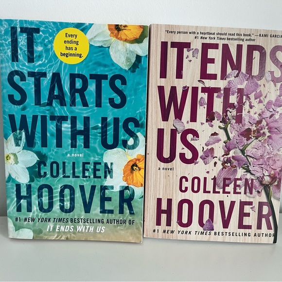 Other - Colleen Hoover Book Bundle – It Ends With Us & It Starts With Us